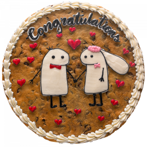 Wedding Cookie Cake