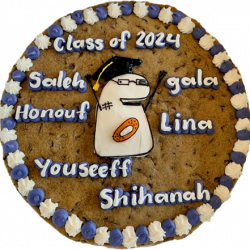 Graduation Cookie Cake