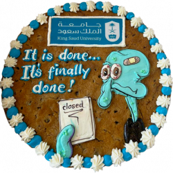 Graduation Cookie Cake