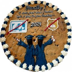 Graduation Cookie Cake