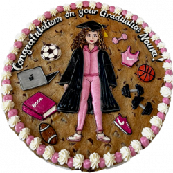 Graduation Cookie Cake