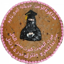 Graduation Cookie Cake