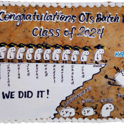 Graduation Cookie Cake