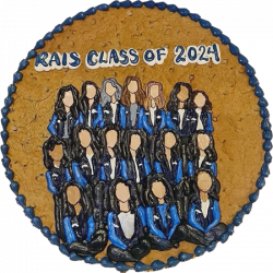 Graduation Cookie Cake