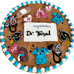 Graduation Cookie Cake