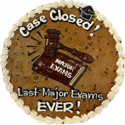 Graduation Cookie Cake