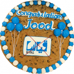 Graduation Cookie Cake