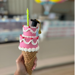 Graduation cake  N Cone